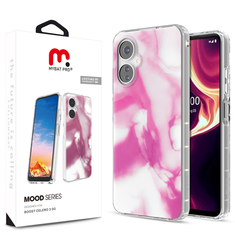 MyBat Pro Mood Series Case for Boost Celero 5G (2024) – Watercolor pink ...